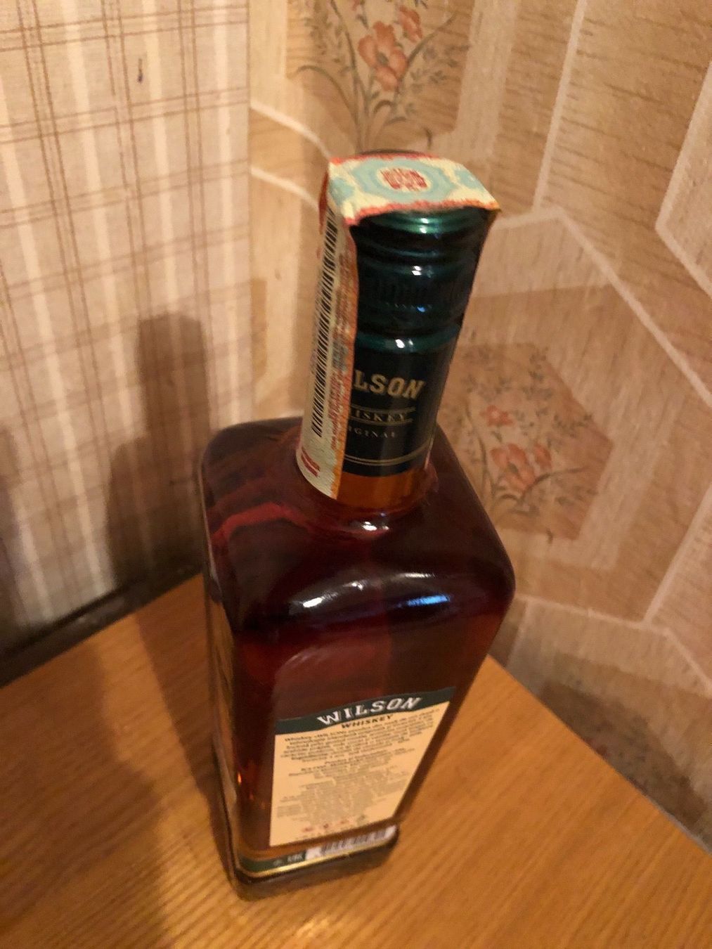 Spirituosen: WILSON Whiskey,Original,40%Vol,700ML,MDA – Neu und originalverpackt aus Wald ZH von mlnt 6
