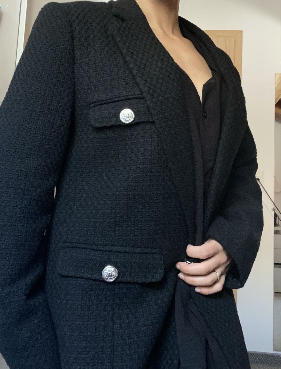Completi & Tailleur: Tweeted Blazer Schwarz, Brand New – Nuovo (secondo la descrizione) da Göschenen venduto da Anoli34 2