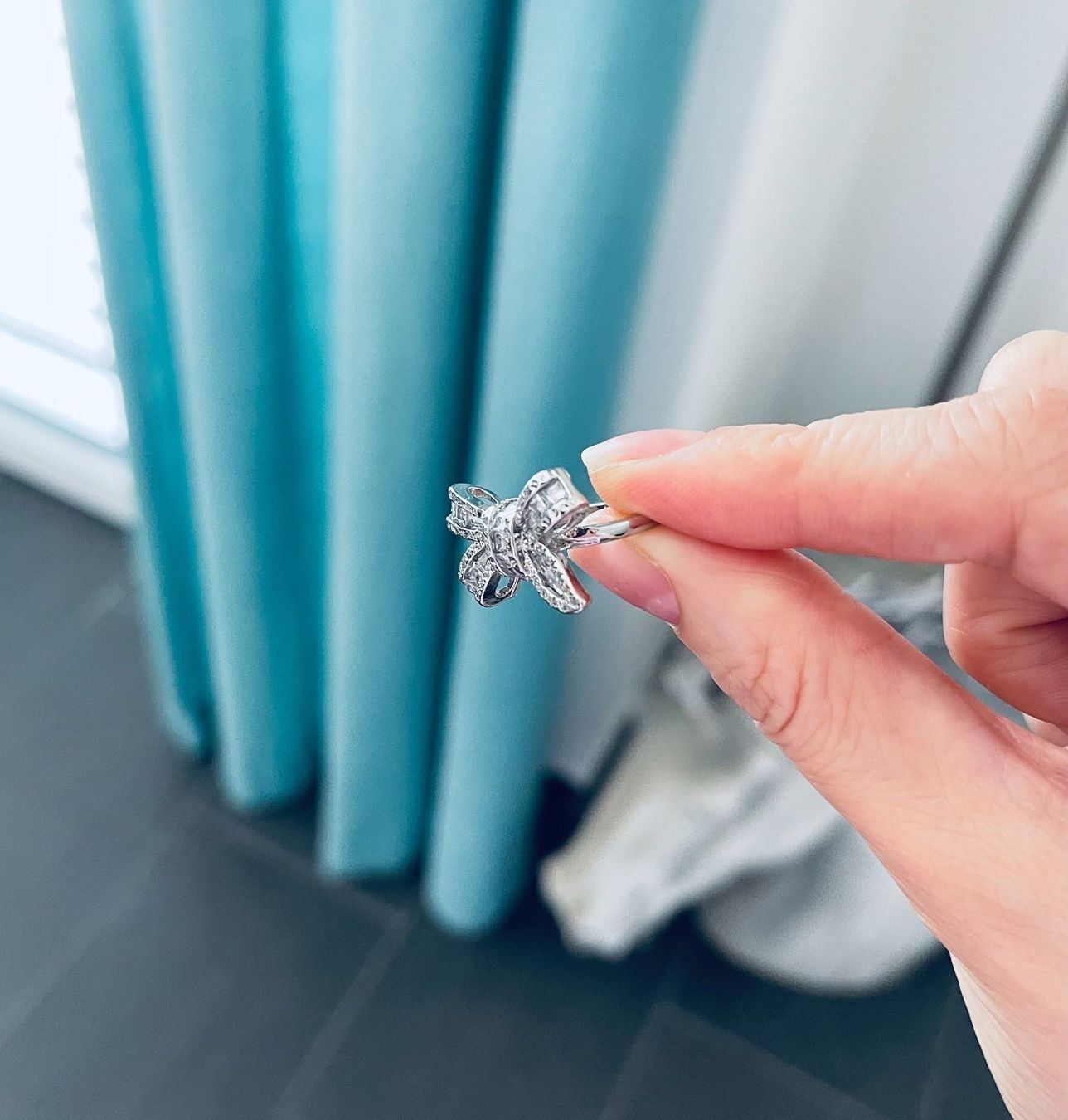Anelli: Wunderschöner Ring Schleife – Nuovo (secondo la descrizione) da Winkel venduto da KaschmirArt 3