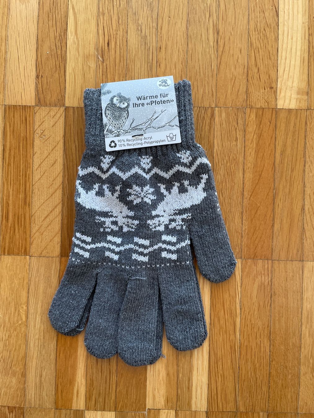 Guanti & manicotti: Stoffhandschuhe, grau, Onesize, NEU – Nuovo e nell'imballaggio originale da Jona venduto da Tr3s