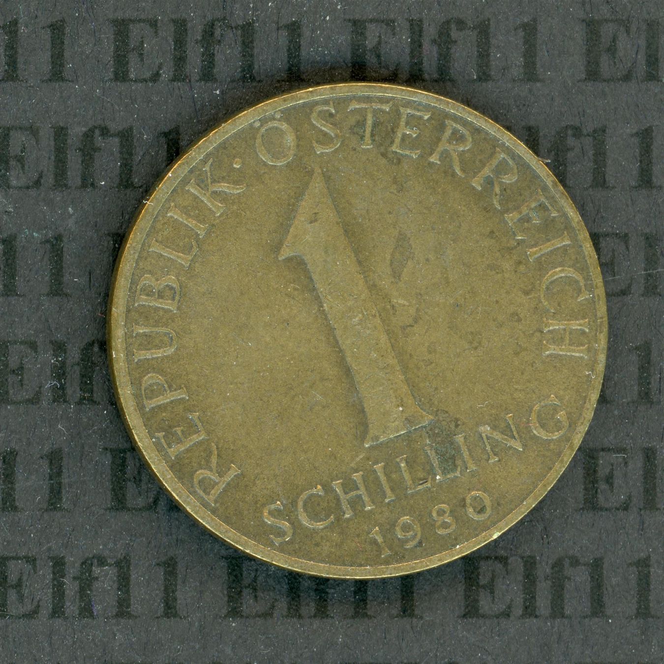 Tutti le monete: ATS___1.00 1980 ss-vz 1 Schilling – Usato da Widnau venduto da Elf11