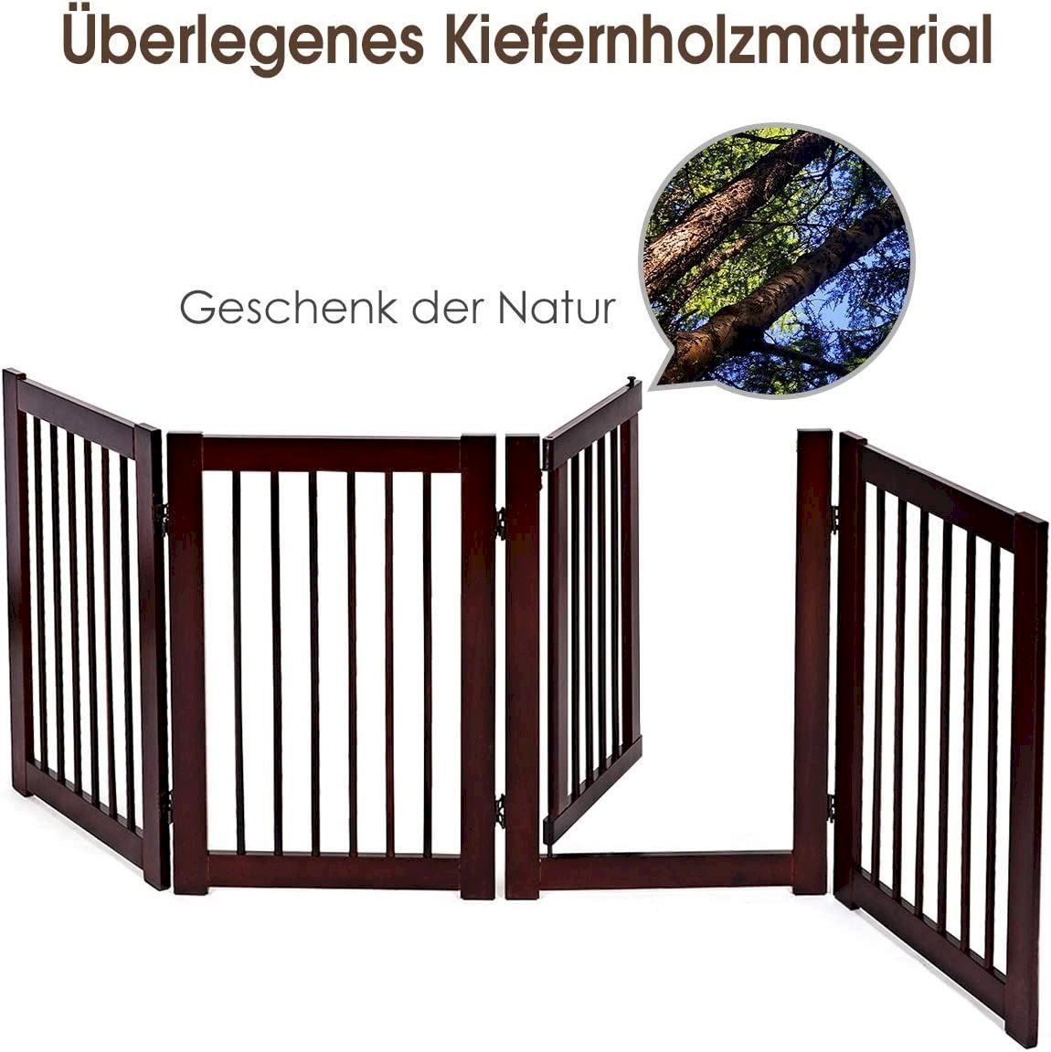 Lauf- & Sicherungsgitter: 4 Stücke klappbar Absperrgitter 203x76cm – Neu und originalverpackt aus Bottighofen von zaap 5