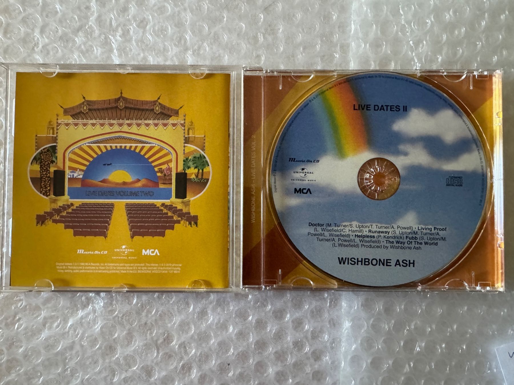 CD: Wishbone Ash - Live Dates Vol. 2 – Nuovo (secondo la descrizione) da Duggingen venduto da Kisha010 1