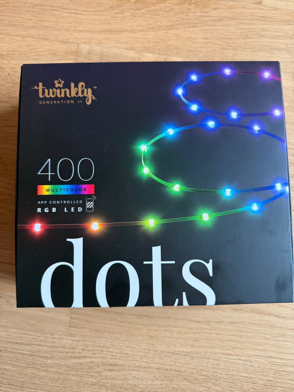 Titre : Twinkly Dots 400 LED RGB (Neu und originalverpackt) in ...