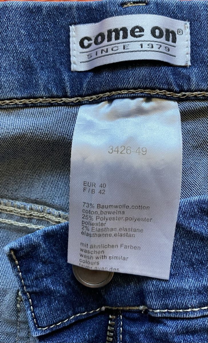 Jeans: Jeans Come On, Since 1979, Dunkelblau – D'occasion à Utzigen par Lasagne99 4