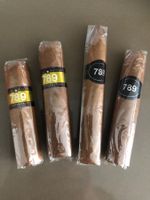 Lot: 4 Stück 789 Zigarren(2x Robusto;2x Gordito;Aschenbecher