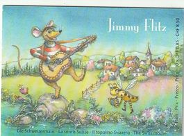 Postfrisches Markenheftchen Jimmy Flitz, Frankatur 8.50 Fr.