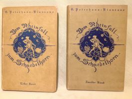 1920/22 Band1+2 Vom Rheinfall zum Schnebelhorn-Wanderstudien