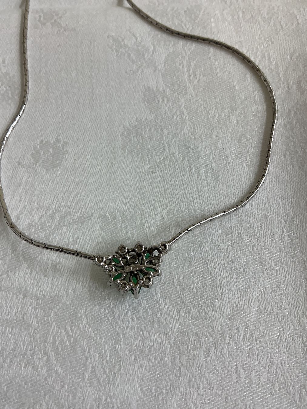 Catenine: Wunderschönes Collier 750 Weissgold – Usato da Bern venduto da vielerart 3