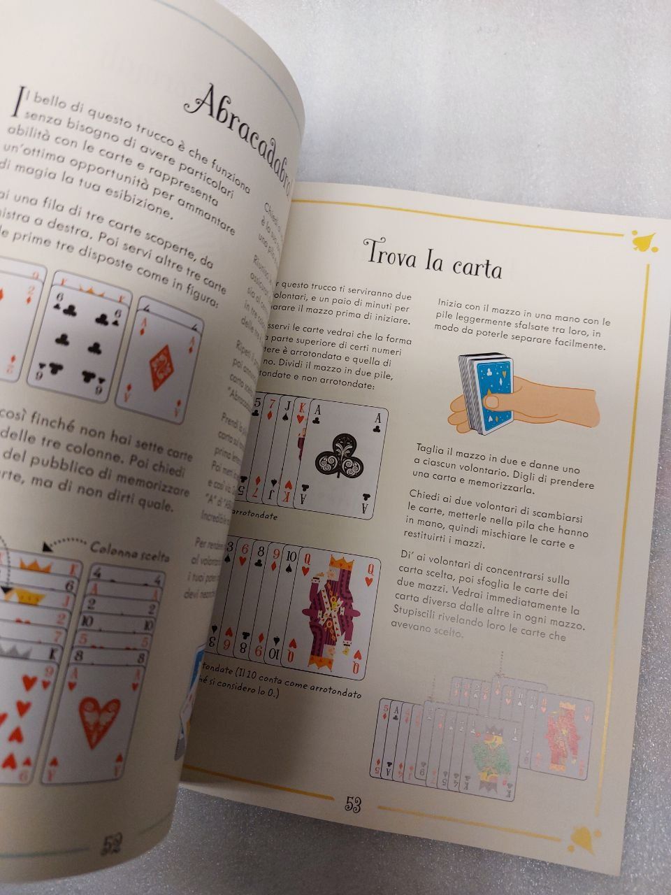Libri: Giochi e trucchi con le carte: libro per bambini e ragazzi. – Usato da Pambio Noranco venduto da Pol69 1