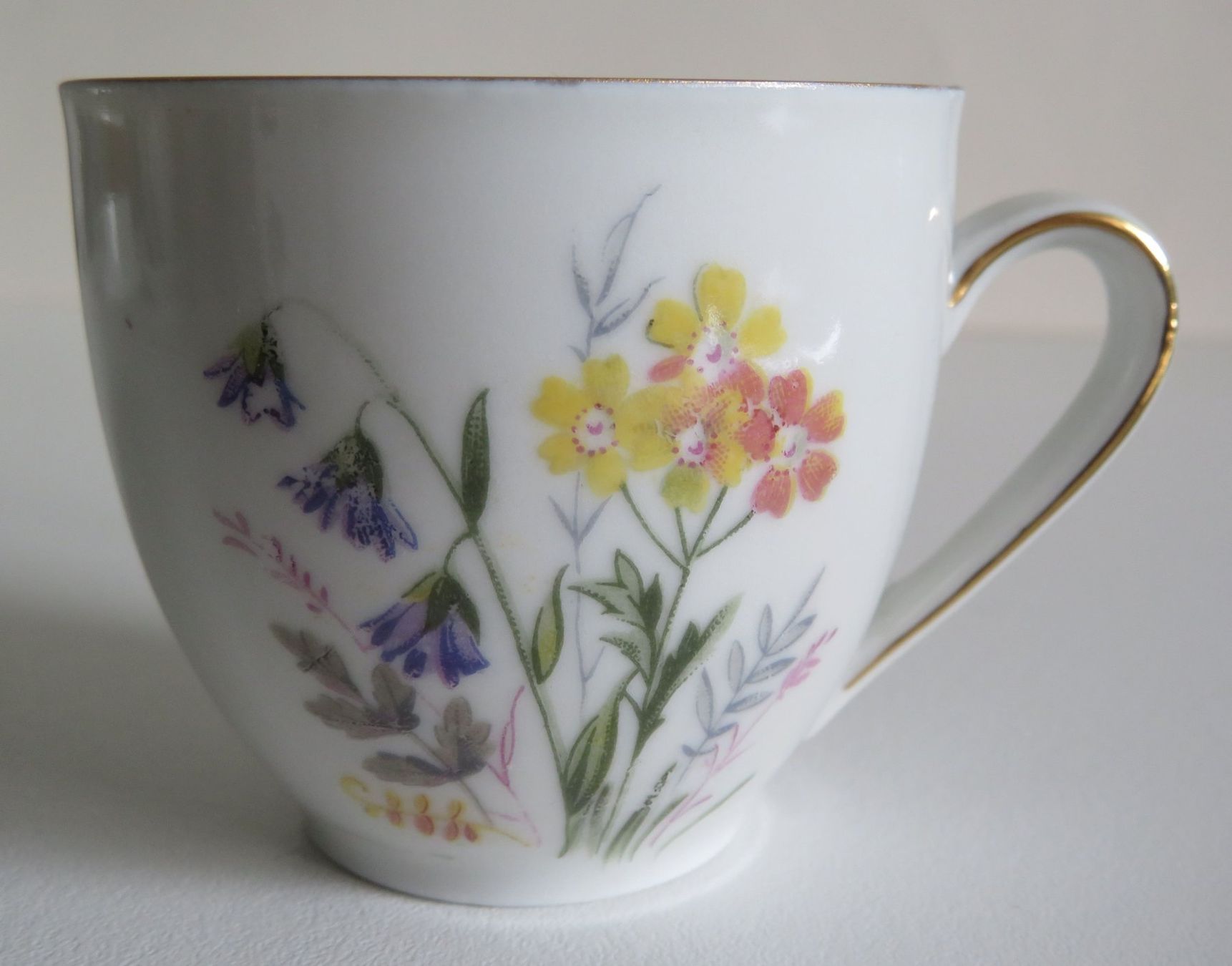 Tassen: 2x Teetasse mit Untertasse, um 1960 – Gebraucht aus Oberriet SG von Manick 4