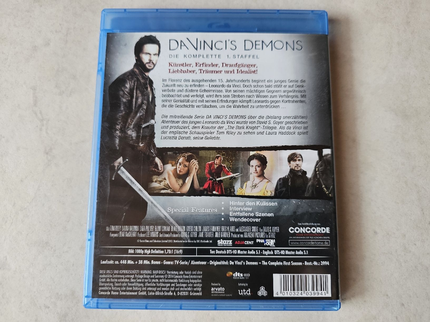 Alle DVDs: Da Vinci's Demons  -  Staffel 1  /  Bluray – Gebraucht aus Schneisingen von backstore24 1