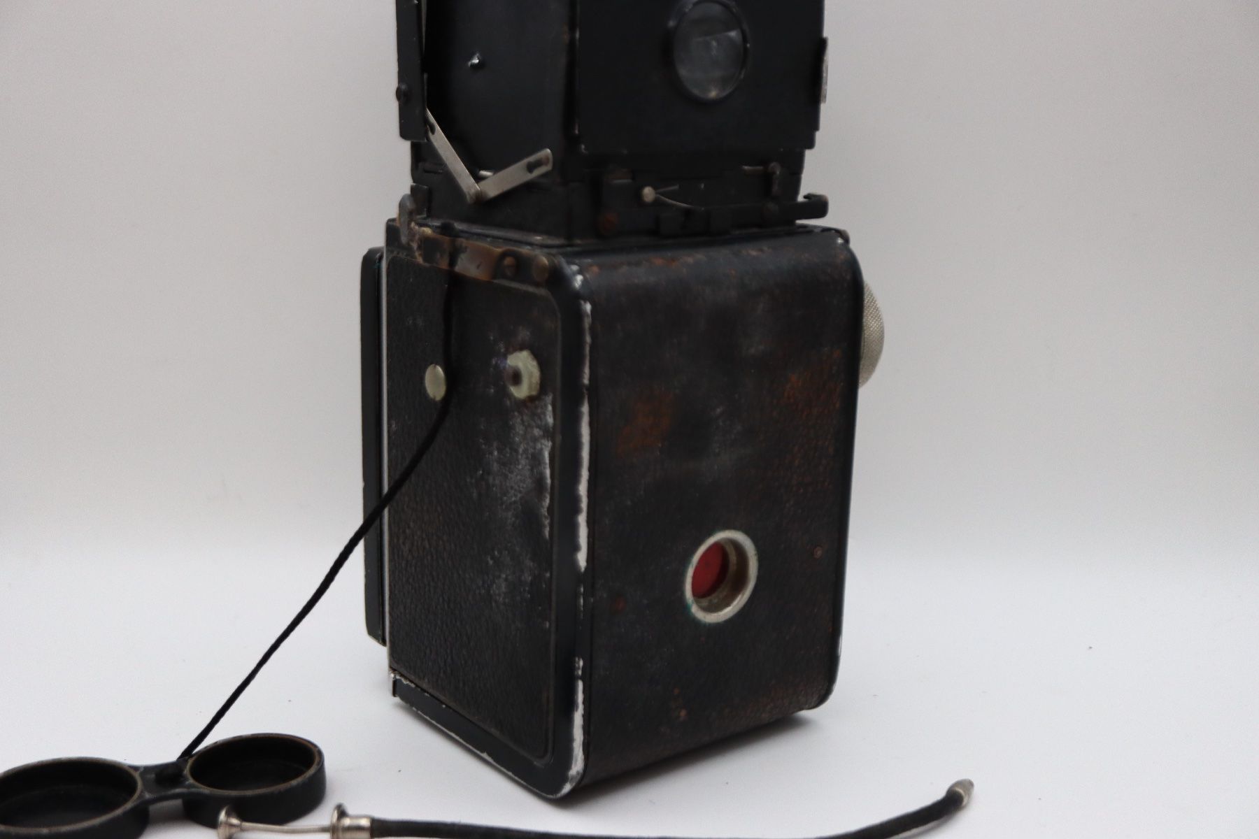 Rollei Fotocamera: Rolleiflex Old Standard Kamera mit Ledertasche 1932 – Usato da Zürich venduto da KE-Sales 5
