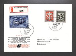 1945 Einzelwert Spendeblock TAG DER SCHWEIZER SPENDE - BASEL