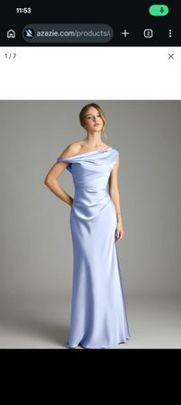 Azazie Emerson Dress size 40 EU