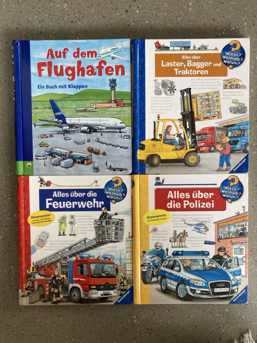 Libri: Bücher - Flughafen, Bagger, Feuerwehr, Polizei – Usato da Zürich venduto da aggfu