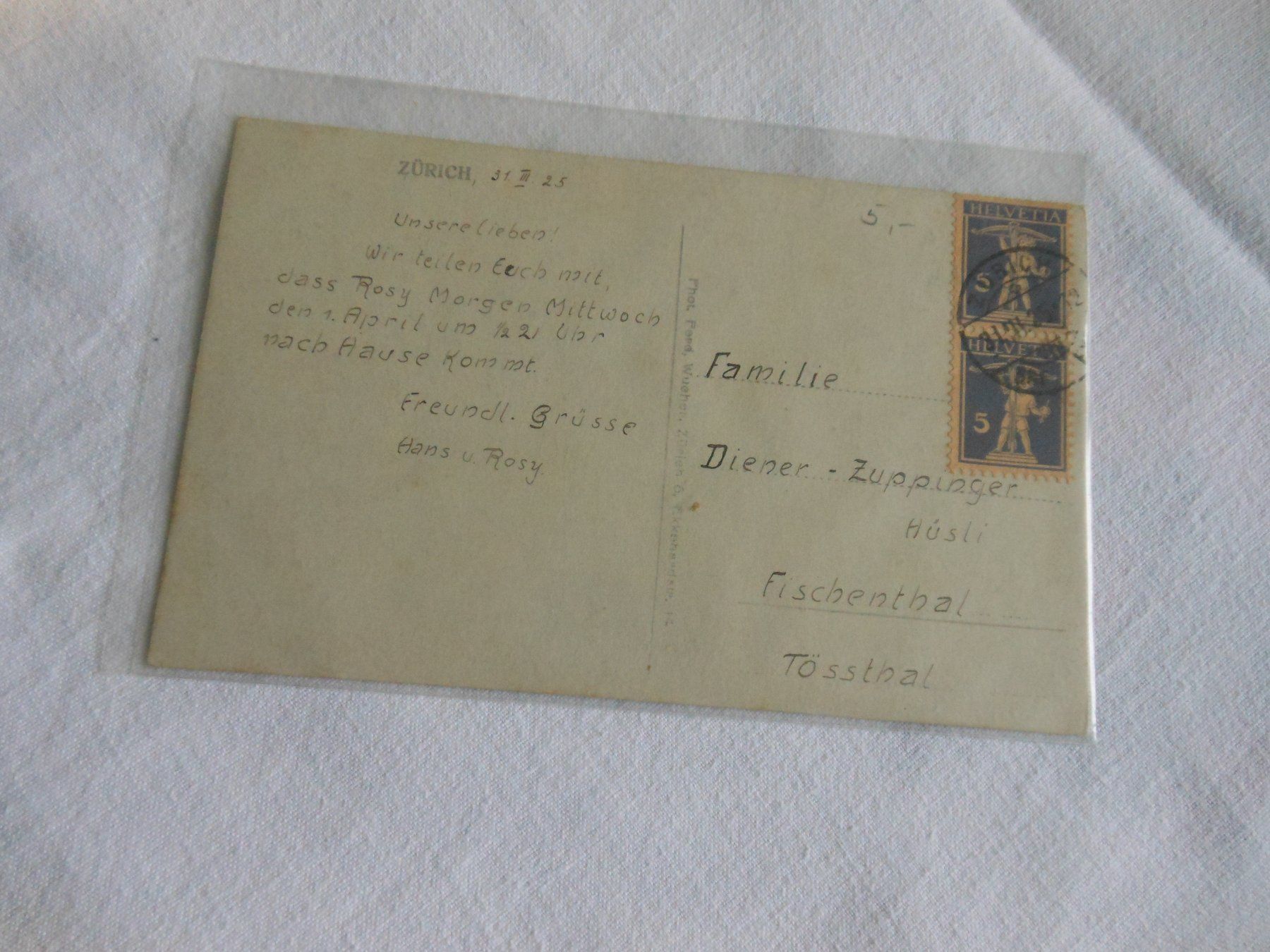 Cartes postales: Ansichtskarte – D'occasion à Stäfa par Espressa 1