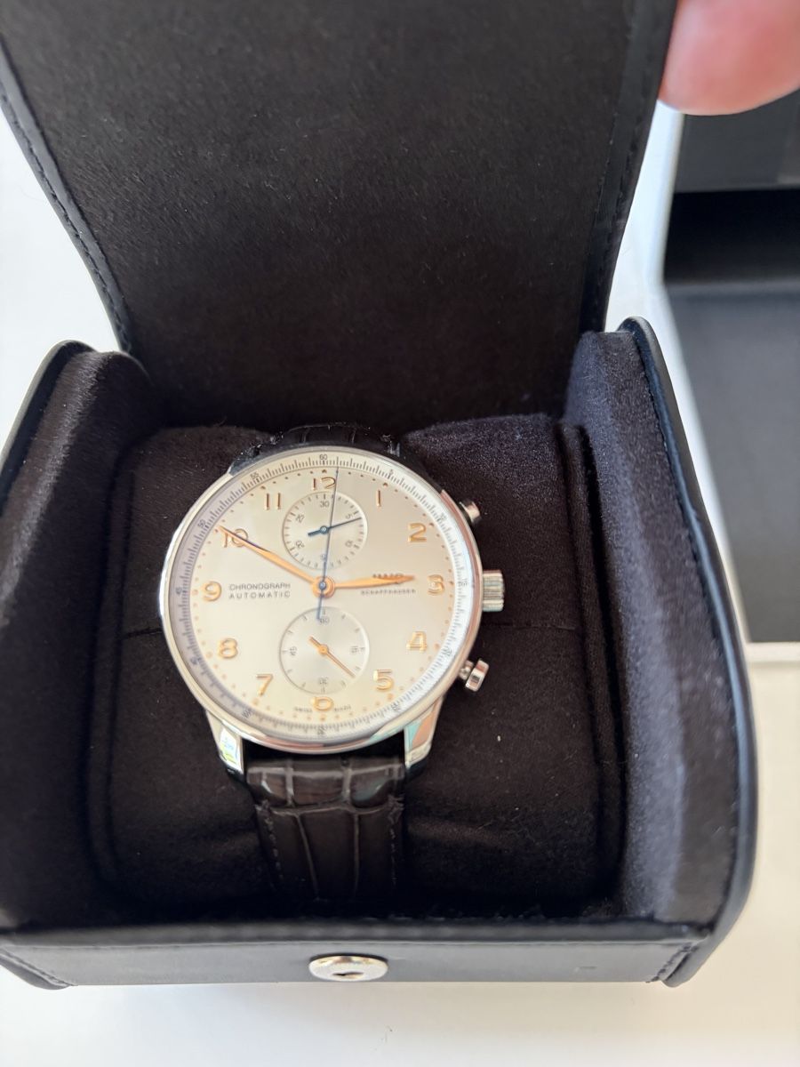IWC Orologi: IWC Portuguese Chrono ref 371604 – Nuovo (secondo la descrizione) da Crissier venduto da nicolino45