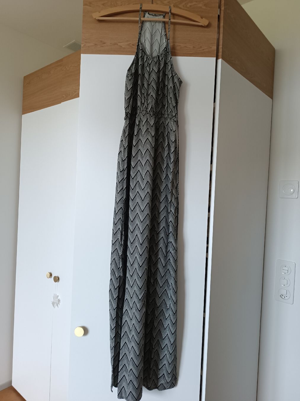 Robes: Maxikleid mit Zickzack Muster, Grösse S – D'occasion à Luzern par sim_lqq2