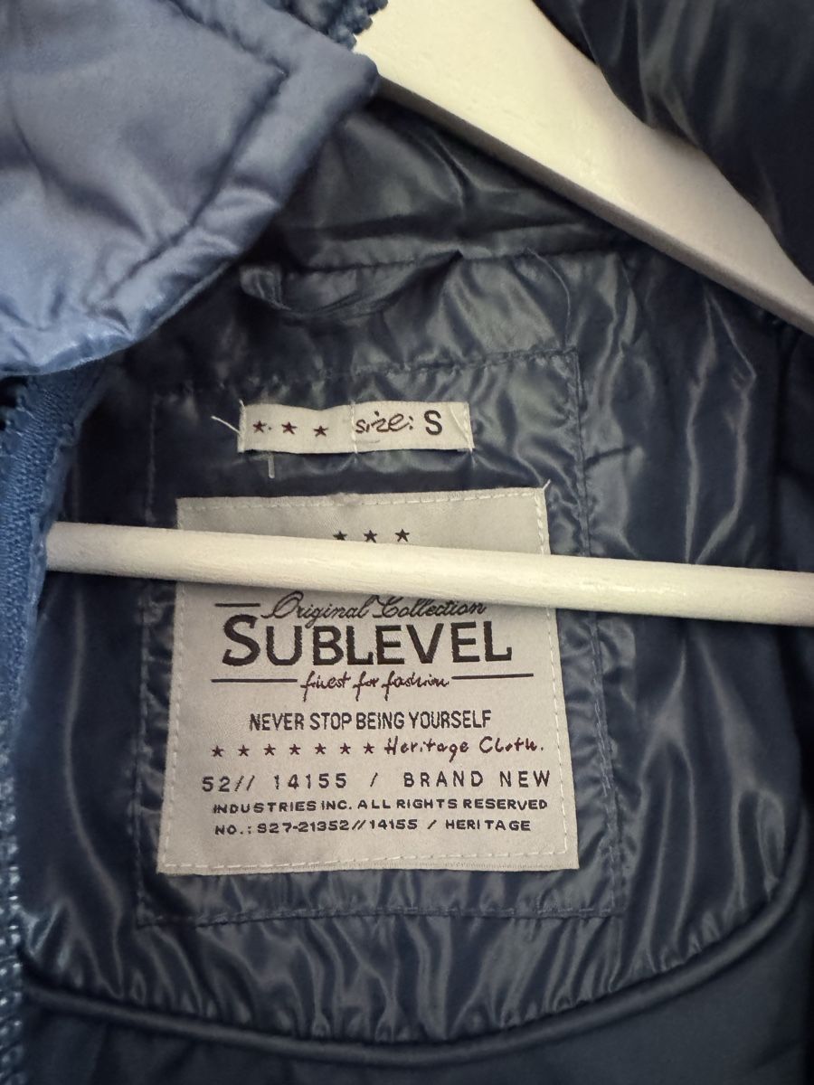 Giacche: Stylish SUBLEVEL Padded Jacket, Size S, Perfect for Winter! – Nuovo (secondo la descrizione) da Jonen venduto da alanwales 2