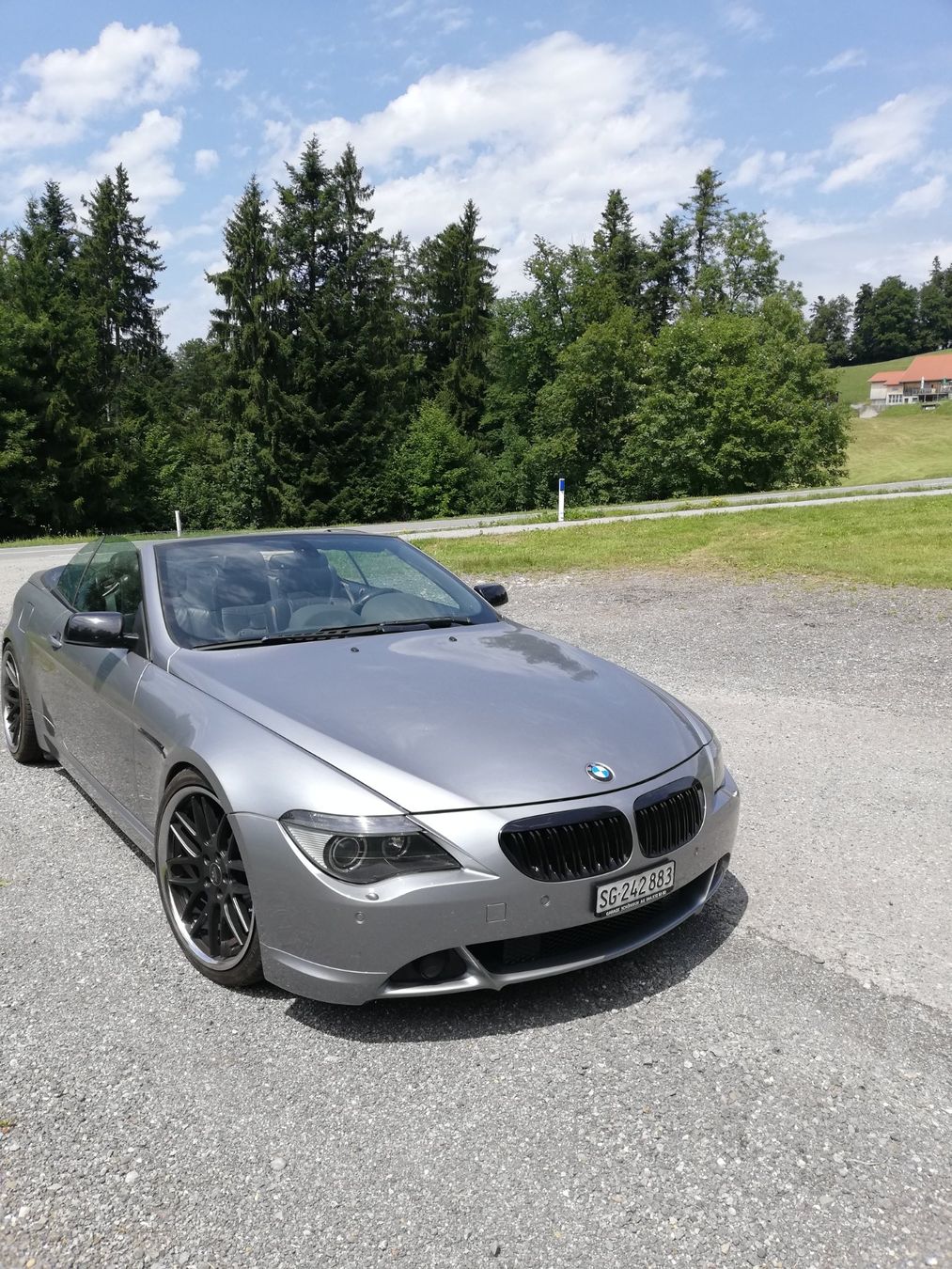 BMW Automobili: BMW 645 Ci Cabrio grau met. – Usato da Thal venduto da alfi27