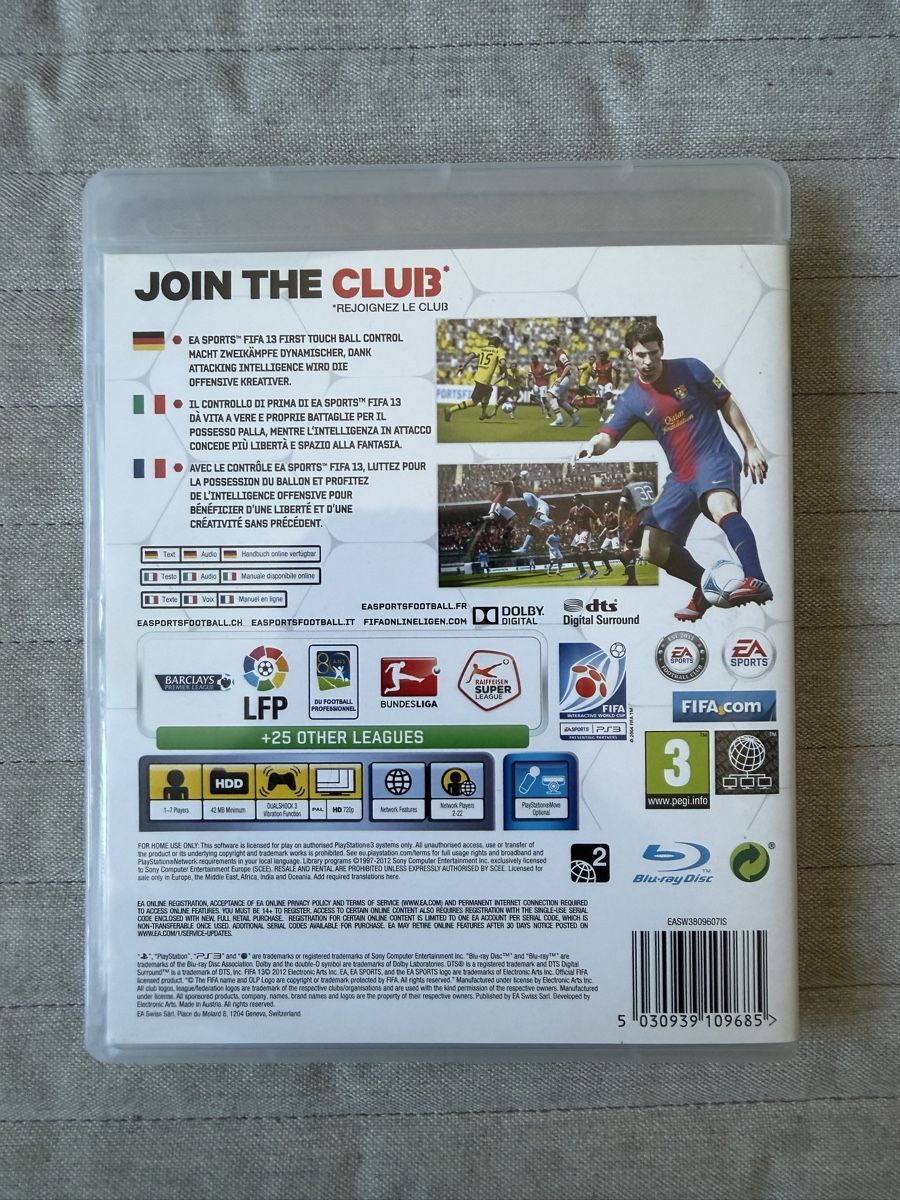 Sony Giochi: FIFA 13 für PS3 – Usato da Thunstetten venduto da Virus_33 2
