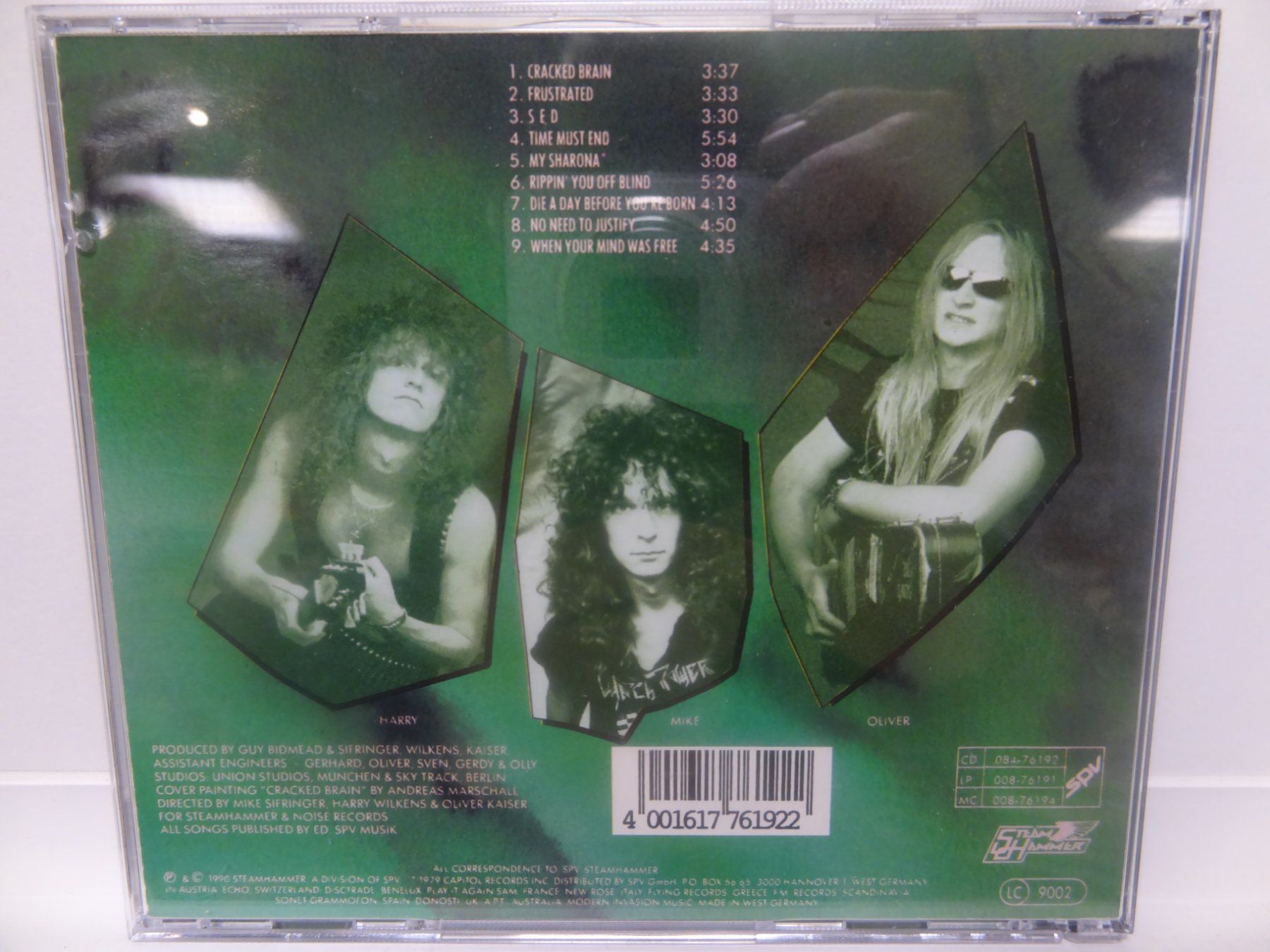 CD: Destruction - Cracked Brain CD - Thrash Metal Klassiker! – Usato da luzern venduto da musicandart 1