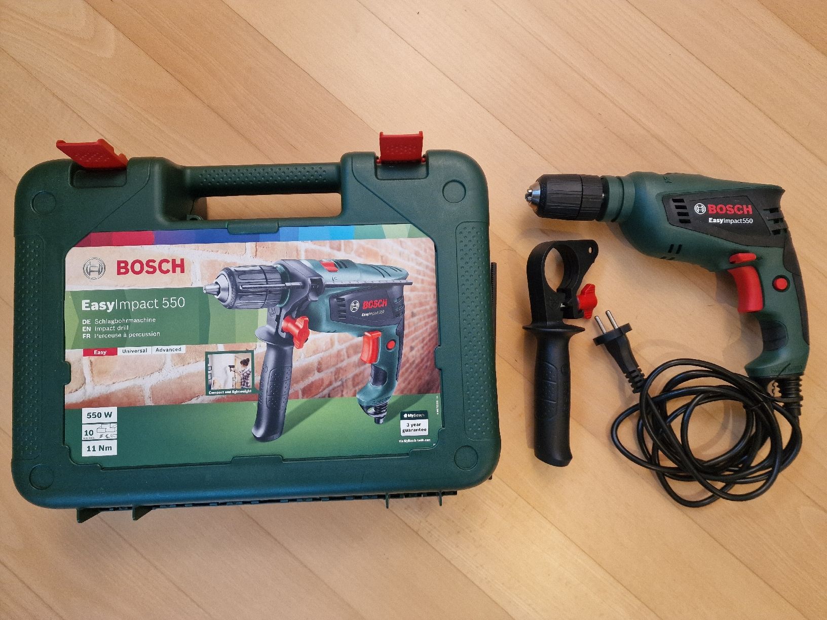 Bosch Trapani: Bosch EasyImpact 550 power drill – Nuovo (secondo la descrizione) da Zürich venduto da her_pn8q