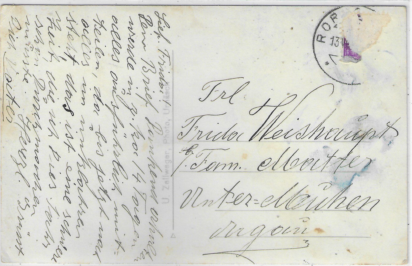 Cartes postales: Hotel Rossfall mit Säntis – D'occasion à Ettingen par Kartenplanet 1