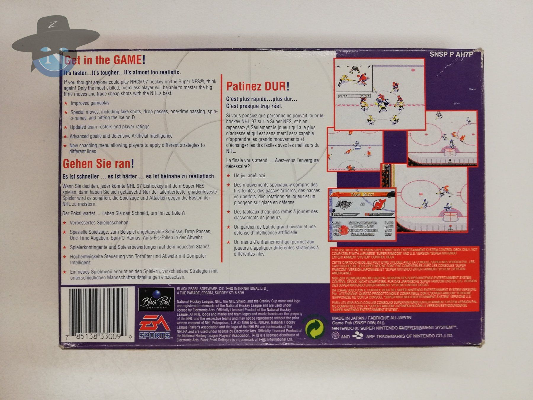 Nintendo Spiele: NHL 97 / Super Nintendo SNES – Gebraucht aus St. Gallen von zorro_dc 1