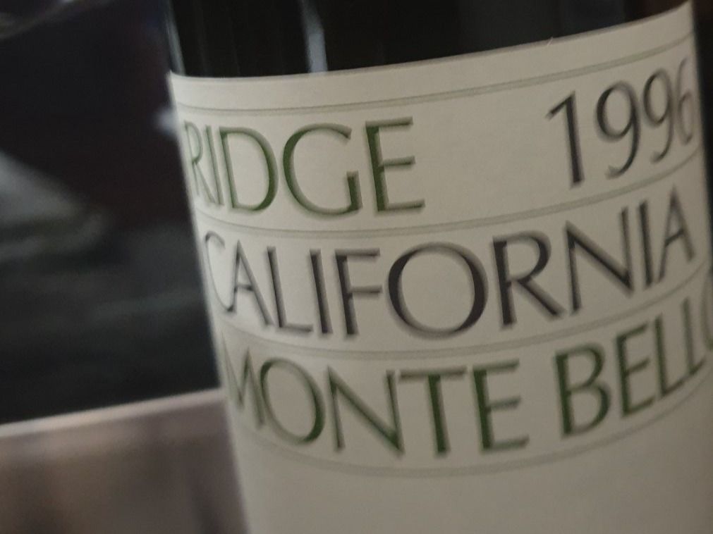 Vino: Monte Bello 1996 Ridge Vineyard 75 cl – Nuovo (secondo la descrizione) da Ormalingen venduto da duftladen