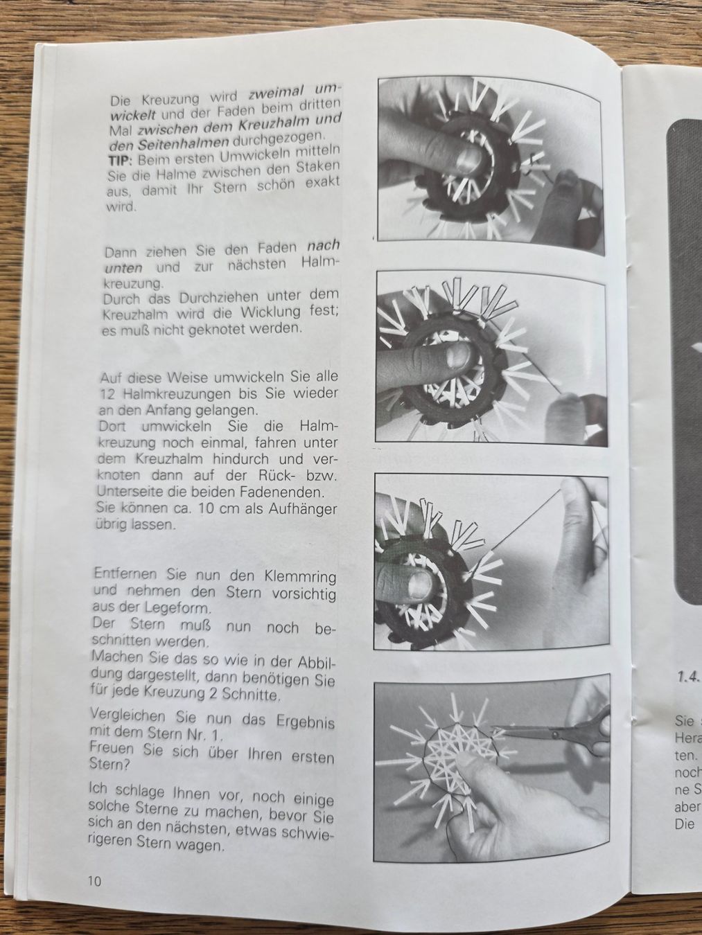 Kit bricolage: Stroh Material für Strohsterne mit Anleitung – Usato da Thun venduto da mar_c67n 6