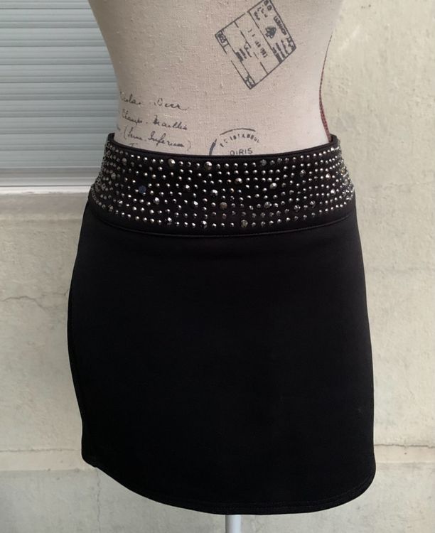 Jupe Longue Imprimée Rose Et Noir Style Lagenlook - Marque PER UNA Taille 16 L - Neuf Sans étiquettes