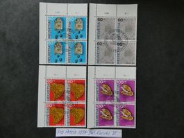 Pro Patria 1994 gestempelte Viererblöcke