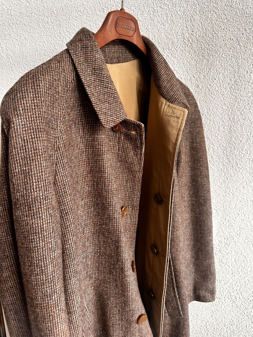 Cappotti: Reversible wool trench beige braun – Usato da Vevey venduto da ledidream 3