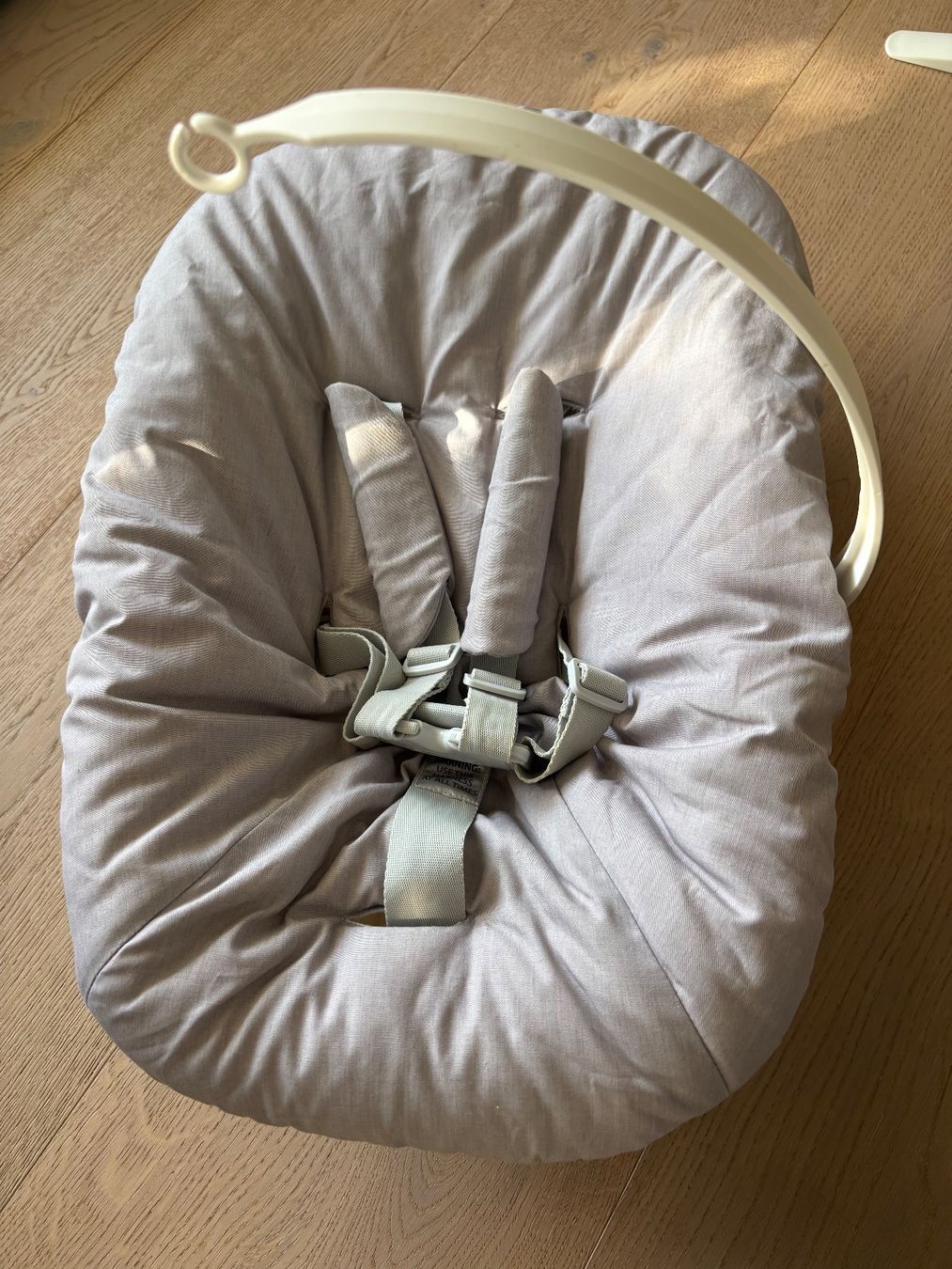 Stokke Seggioloni: Stokke Tripp Trapp Newborn Set grau – Usato da Männedorf venduto da aztamindenet 1