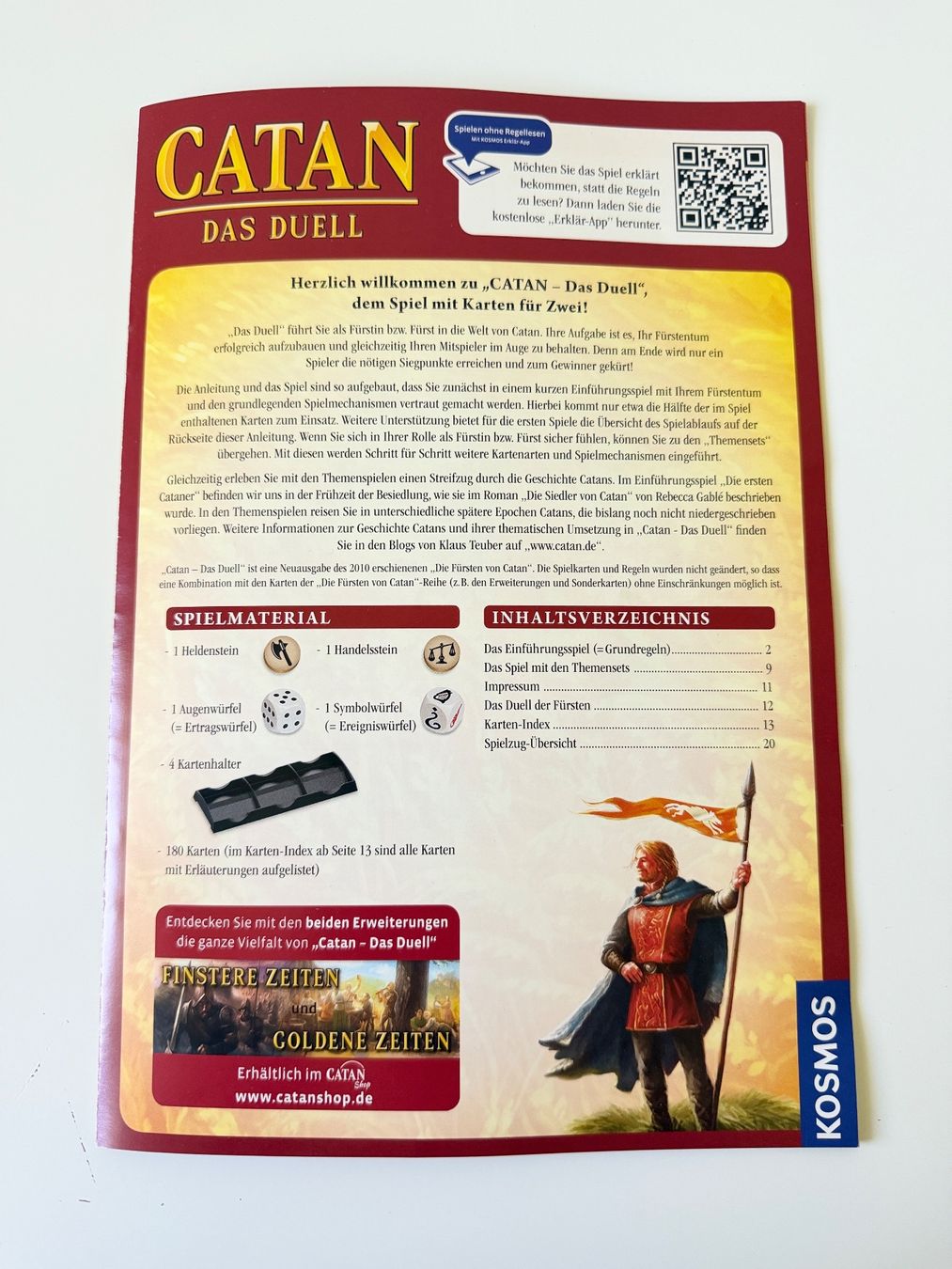 Kosmos Giochi: Catan - Das Duell (Kosmos) – Usato da Bern venduto da McFlurry_08 8