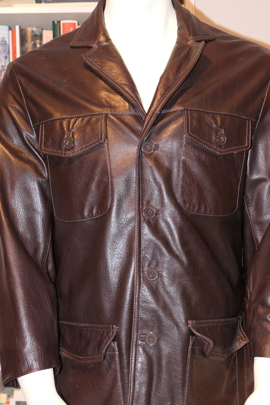 Giacche: Jacke aus braunem Nappaleder – Usato da Stein AG venduto da Papageno_3 1
