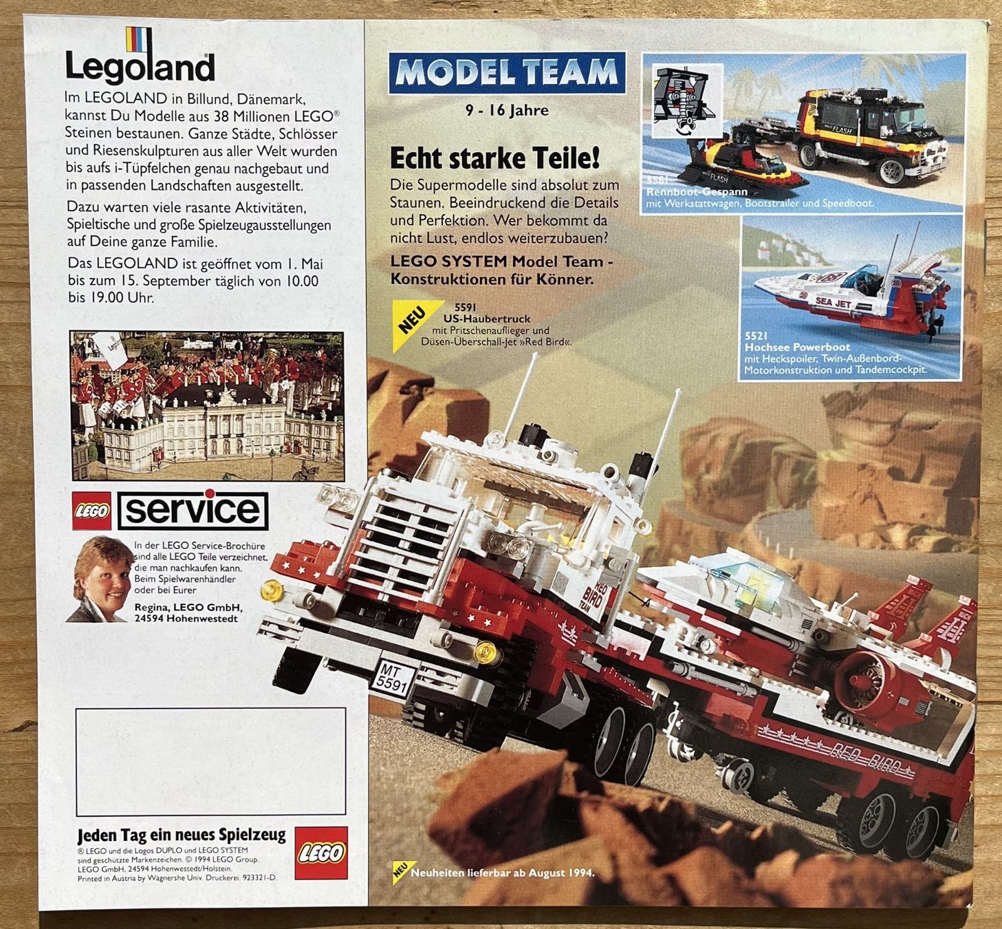 Lego Kit di costruzioni: LEGO Katalog 1994 Deutsch 56 Seiten – Nuovo (secondo la descrizione) da Dornach venduto da Deco89 1
