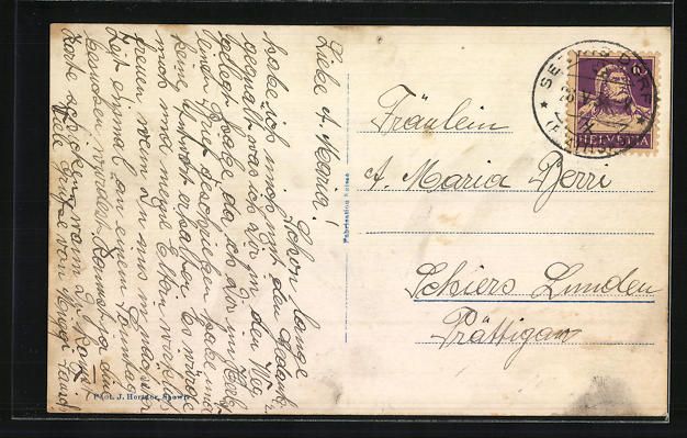 Cartes postales: Seewis, Totalansicht der Gemeinde mit Al – D'occasion à Berlin par bartko-reher 1
