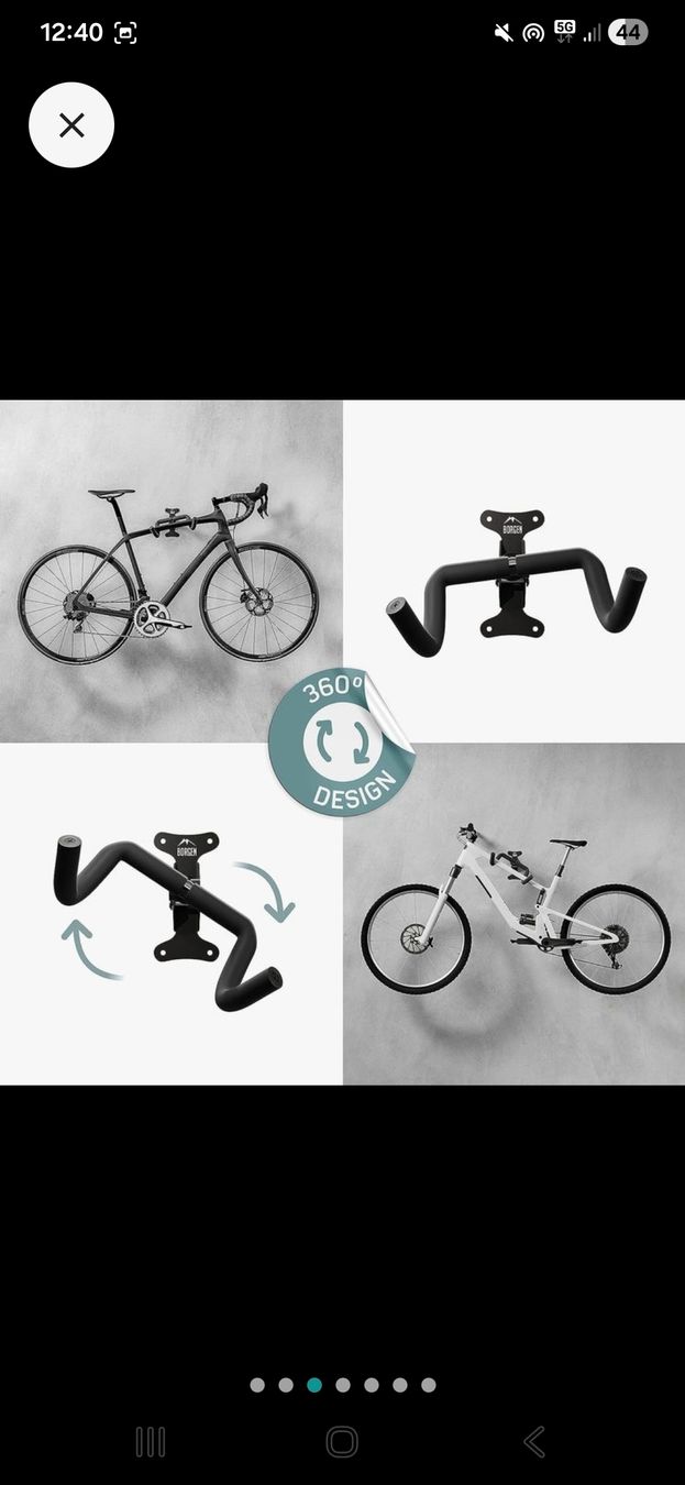 Supporti per biciclette: Fahrrad Wandhalterung klappbar – Nuovo e nell'imballaggio originale da Urtenen-Schönbühl venduto da ger_lv75 4