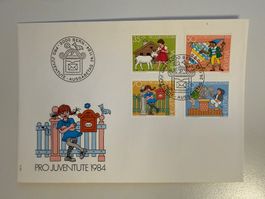 FDC CH Kinderbücher Pro Juventute 1984