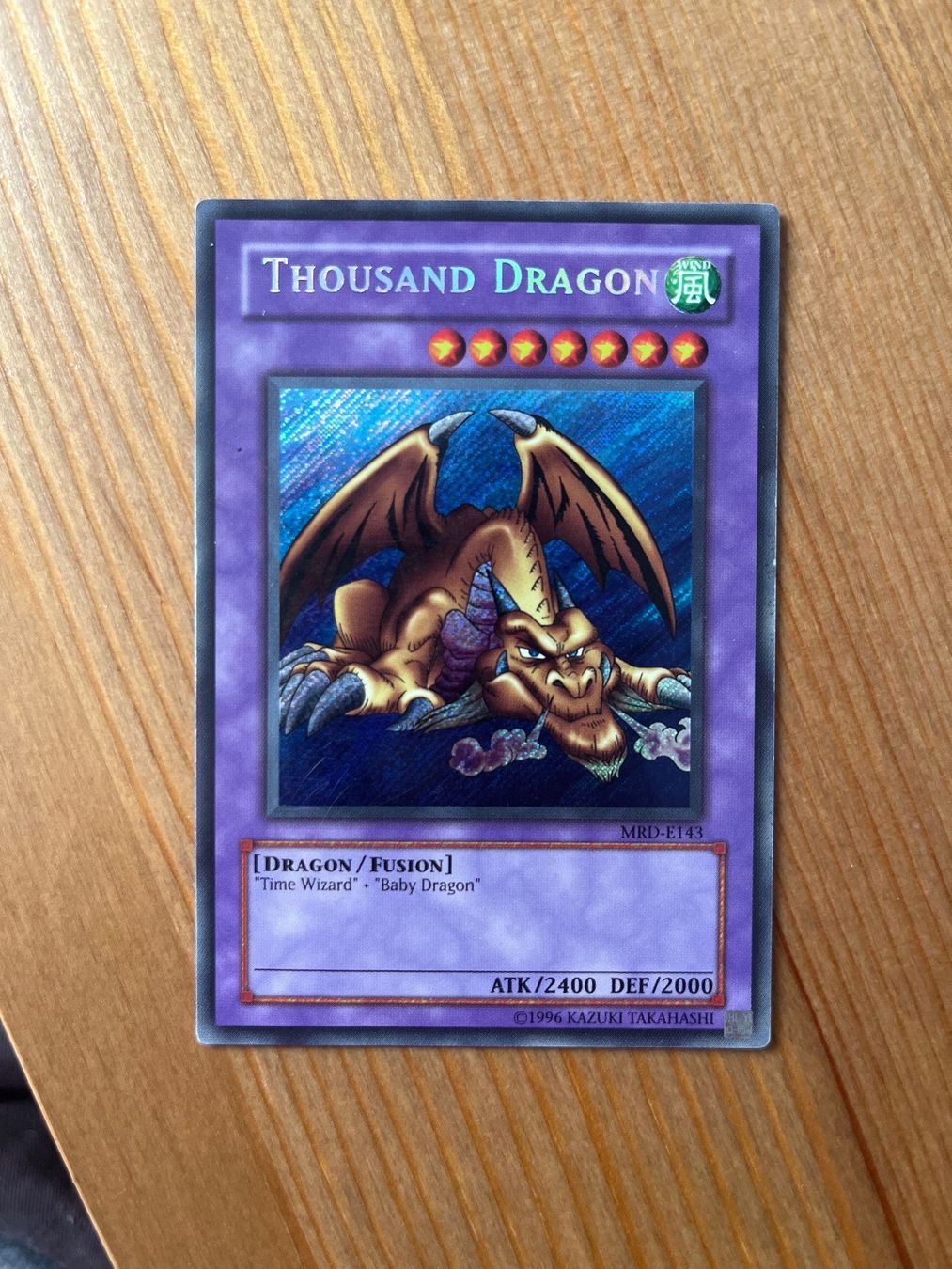 Yugioh Carte collezionabili: Yugioh Thousand Dragon Secret Rare MRD – Usato da Wabern venduto da Collectfun