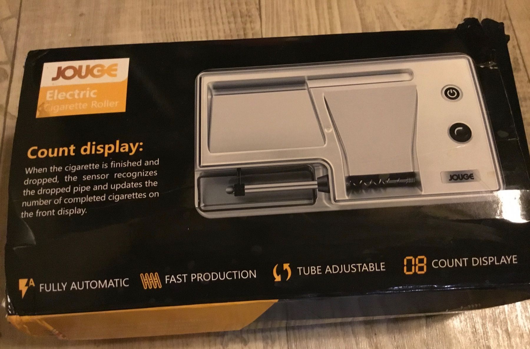 Tabak: Zigarettenmaschine Elektrisch – Neu und originalverpackt aus Naters von Retrokult