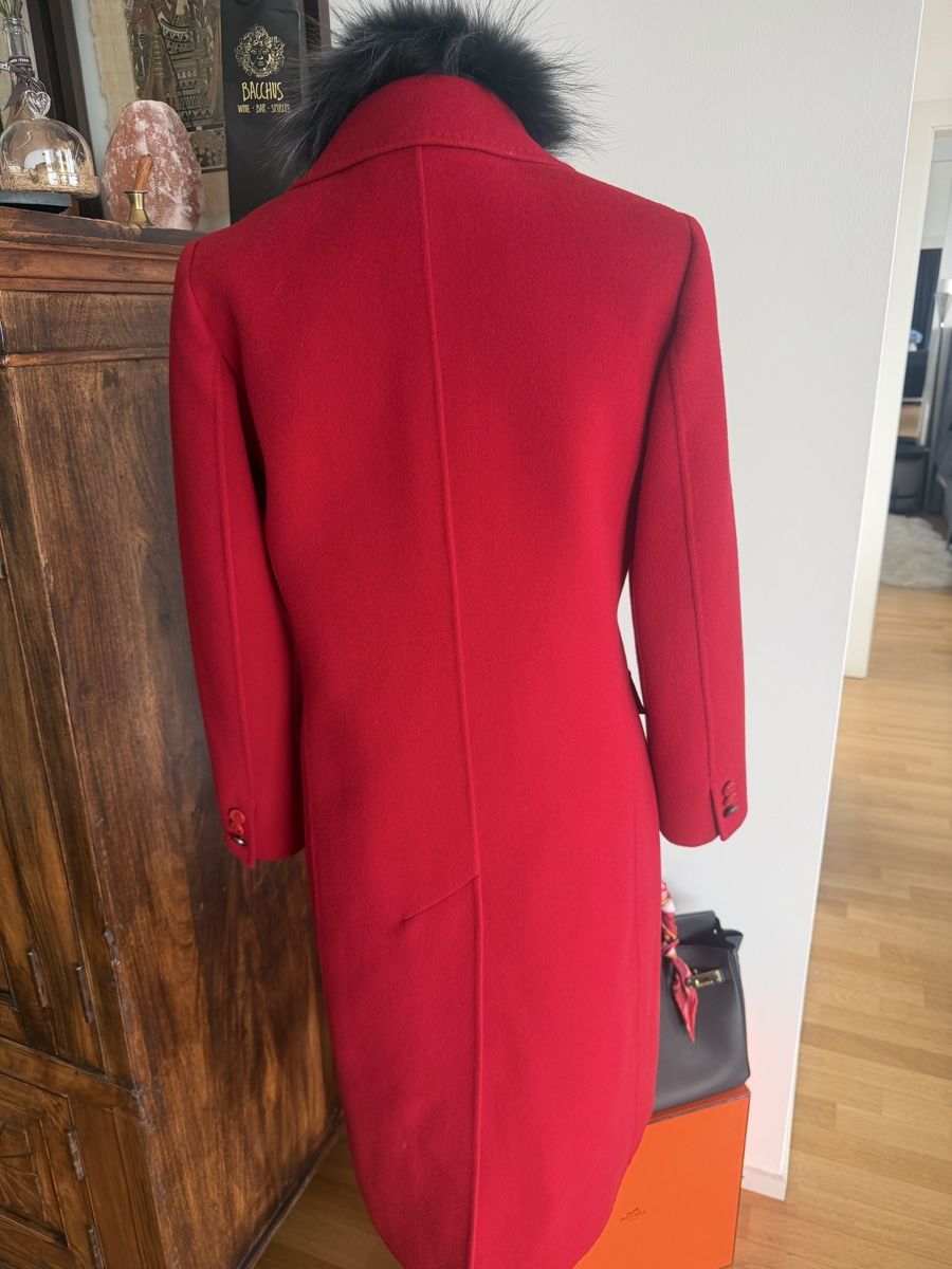 Max Mara Mäntel: Max Mara Mantel Rot Gr.36/S – Gebraucht aus Meggen von Contenance7 3