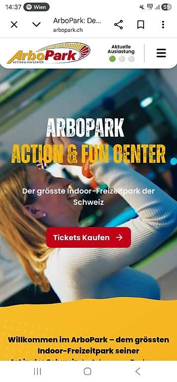 Buoni: Arbopark: 91.- Fr. Gutschein – Usato da Degersheim venduto da _f_abienne