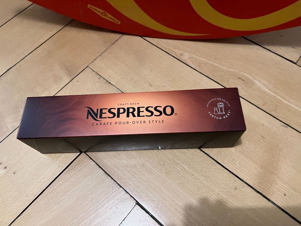 7 Nespresso Kapseln 535 ml Carafe PourOver Style Kaufen auf Ricardo