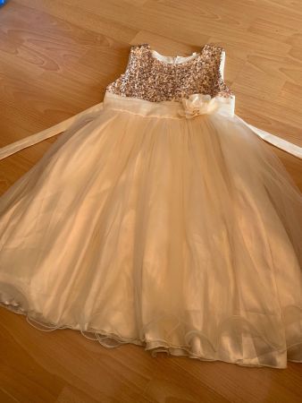 Robe de princesse de fête - Noël - t. 8-9 ans - 128-134