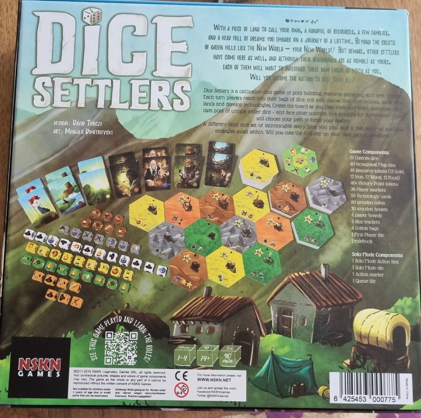Giochi: Dice Settlers. Englische Ausgabe – Nuovo (secondo la descrizione) da Brugg AG venduto da jade16 1