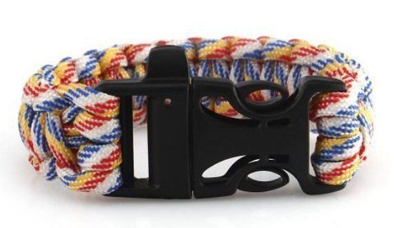 Bracciali & Braccialetti: Paracord Rettungs Seil, Alarmpfeife – Nuovo e nell'imballaggio originale da Courlevon venduto da HotSaleandPrice 2